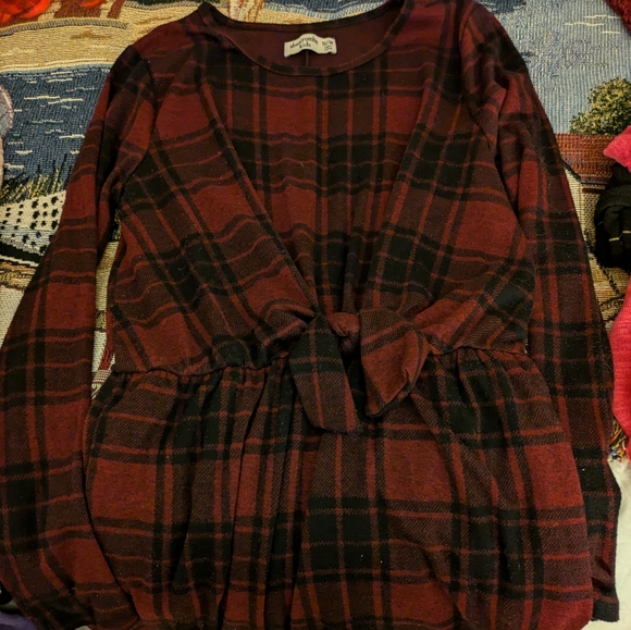 Abercrombie Kids Christmas Dress - Picture 1 of 5